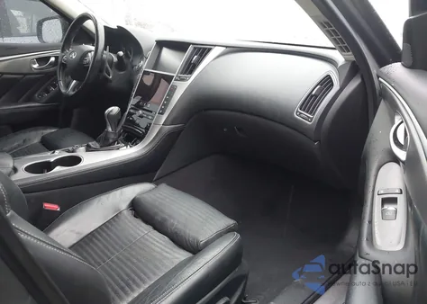 2015 Infiniti Q50 Sport из США, поврежденный, VIN JN1BV7AP3FM333148